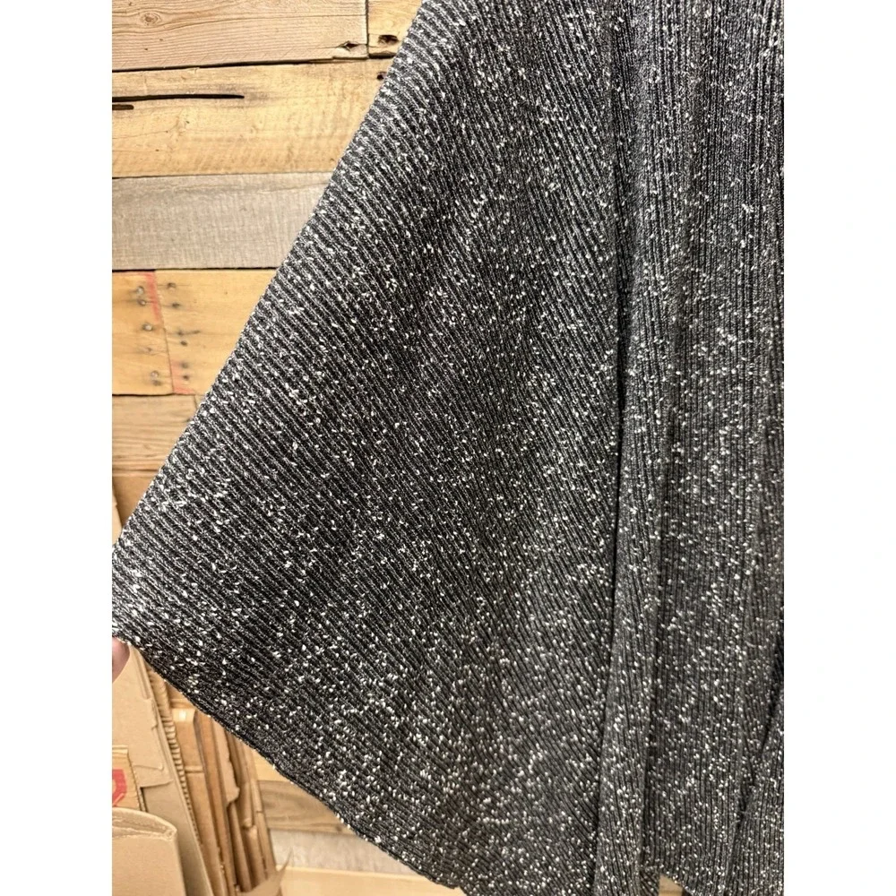 SALVATORE FERRAGAMO SHAWL WRAP Sweater Wool/ Cotton Blend NWT